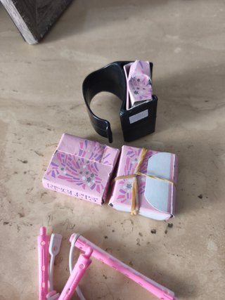 Set Bigudíes, Gomas Repuesto, Papel y Pulsera