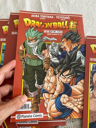 Revistas Dragon Ball y Bola de Drac Super