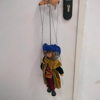 Marioneta antigua de Praga