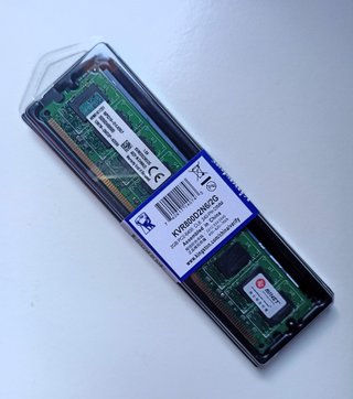 Kingston 2GB DDR2 KVR800D2N6 PC2-6400 Memoria Ram