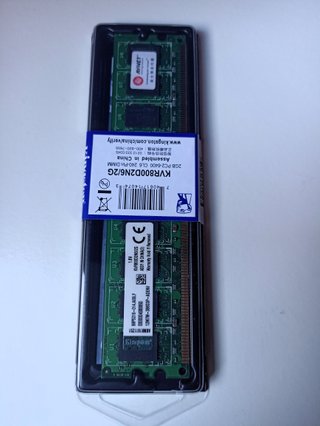 Kingston 2GB DDR2 KVR800D2N6 PC2-6400 Memoria Ram