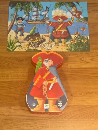 Puzzle Pirata Djeco 36 piezas