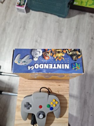 Mando Nintendo 64 Gris con Caja