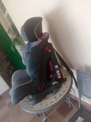 Silla coche niño Isofix gris