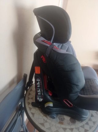 Silla coche niño Isofix gris