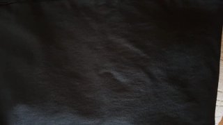 Pantalón negro efecto piel mate Talla L