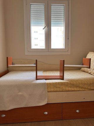 Dormitorio modular completo de gran almacenaje