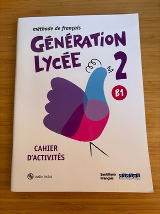GENERATION LYCEE A2/B1 ELEVE+CD+DVD