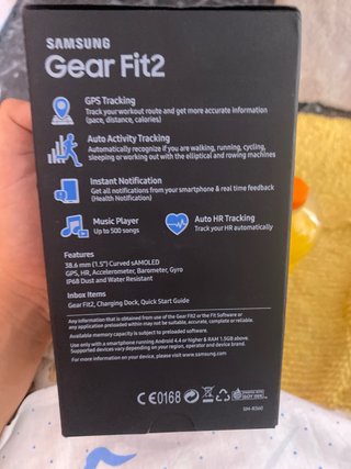Samsung Gear Fit2 GPS Sports Band L