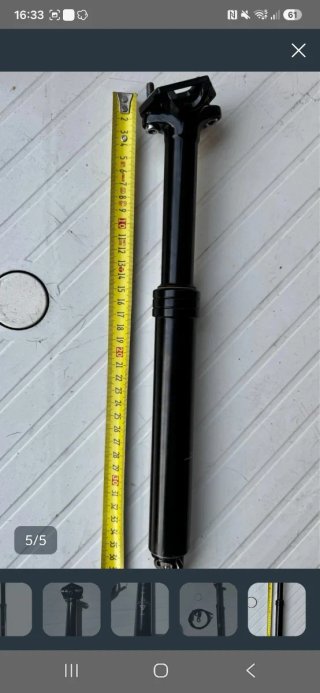 Tija telescópica Tranzx 31.6 100mm