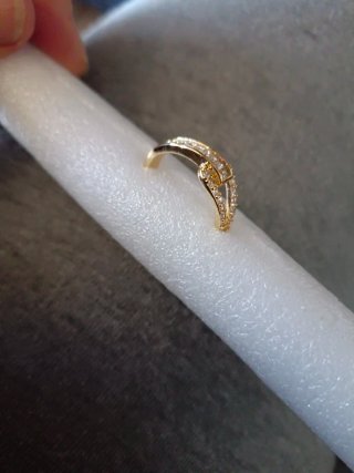 Anello donna con zirconi