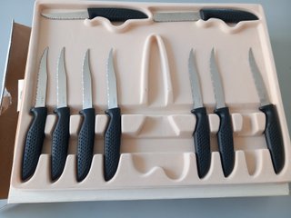 Set 18 Coltelli Acciaio Inox Cook