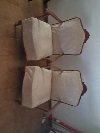 2 Sillas Antiguas Descalzadoras
