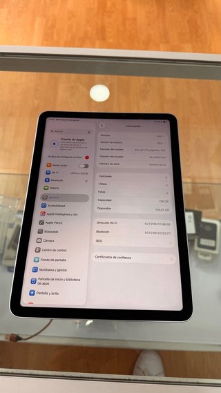 iPad Air 11 M2 128GB Azul 2024