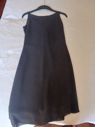 Vestido Negro Mark Eisen Collection