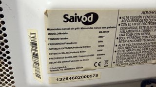 Microondas blanco Saivod