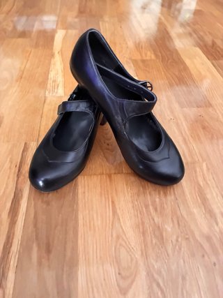 Zapatos de Flamenco Profesionales Negros