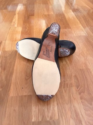 Zapatos de Flamenco Profesionales Negros