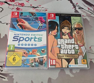 Nintendo Switch Sports y GTA Trilogy