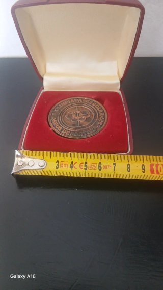 Medalla Olimpiada Escolar Rius Deportivo 1987
