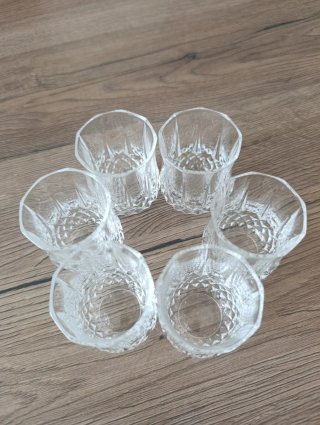 Bicchierini da liquore in cristallo