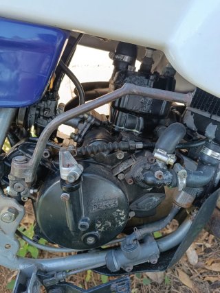 Derbi Senda Enduro Azul y Blanca