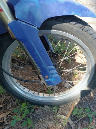 Derbi Senda Enduro Azul y Blanca