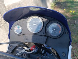 Derbi Senda Enduro Azul y Blanca