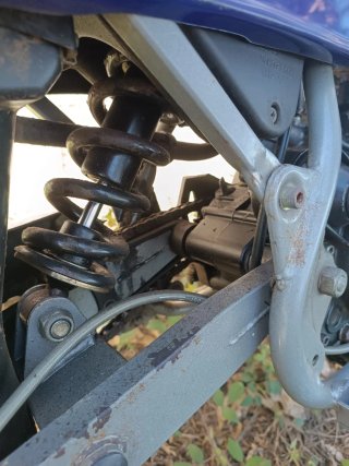 Derbi Senda Enduro Azul y Blanca