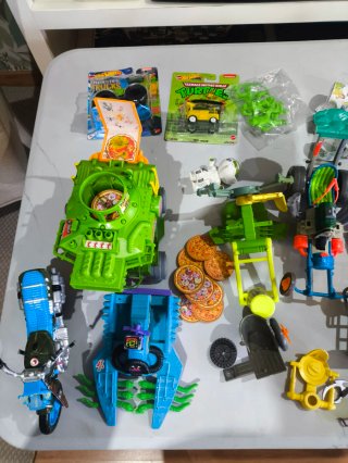 Lote Juguetes Tortugas Ninja TNMT Hasbro Playmates