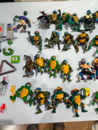 Lote Juguetes Tortugas Ninja TNMT Hasbro Playmates