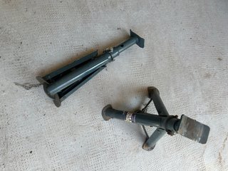 Caballetes de madera usados