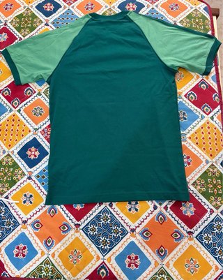 Camiseta Adidas 3 Rayas Verde