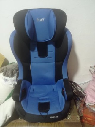 Silla coche niños azul PLAY SAFE FIX