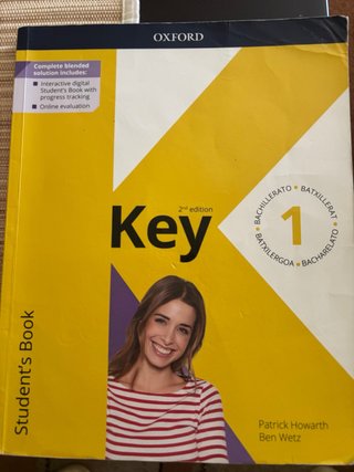 Libro Inglés 1 bachillerato