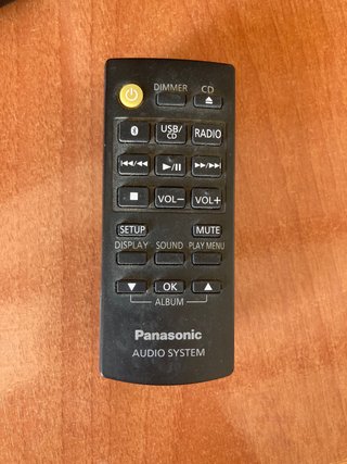 Altavoces Panasonic Negros