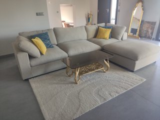 Sofá modular beige 2.9m