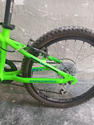 Bicicleta Montaña Niño Verde
