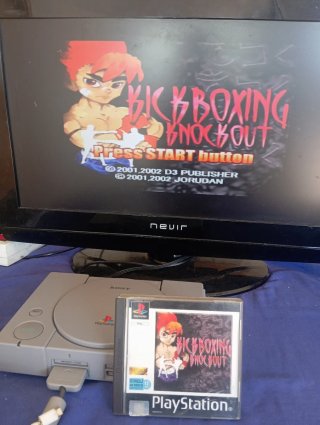 Juego PS1 Kickboxing Knockout