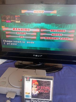Juego PS1 Kickboxing Knockout