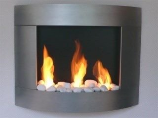 Chimenea Bioetanol Bio Blaze Plata