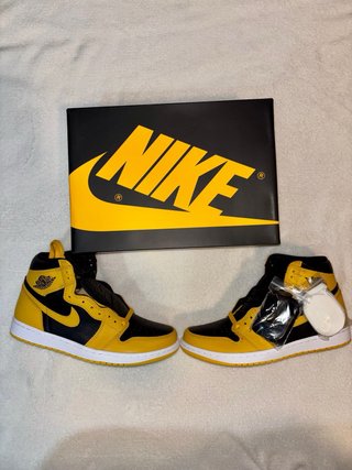 Air Jordan 1 High OG Negro Amarillo