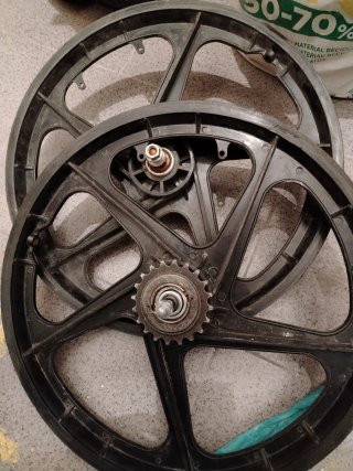 Ruedas de Bici Negras