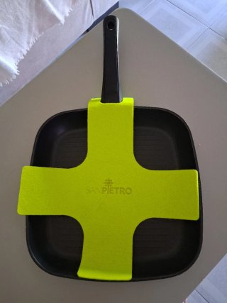Sartén Grill Asador Cuadrado San Pietro 28 cms