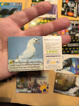 Carte telefoniche Fauna Iberica