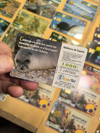 Carte telefoniche Fauna Iberica