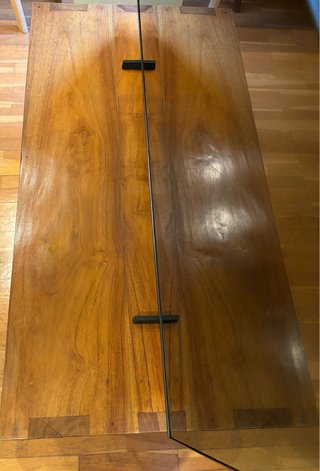 Mobiletto in teak per scaffale, libreria e TV
