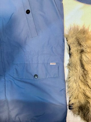 Abrigo Carhartt 3/4 Azul Marrón