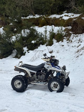 Yamaha Warrior 350 Quad Blanco/Azul