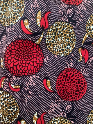 Bolsa de tela estampada